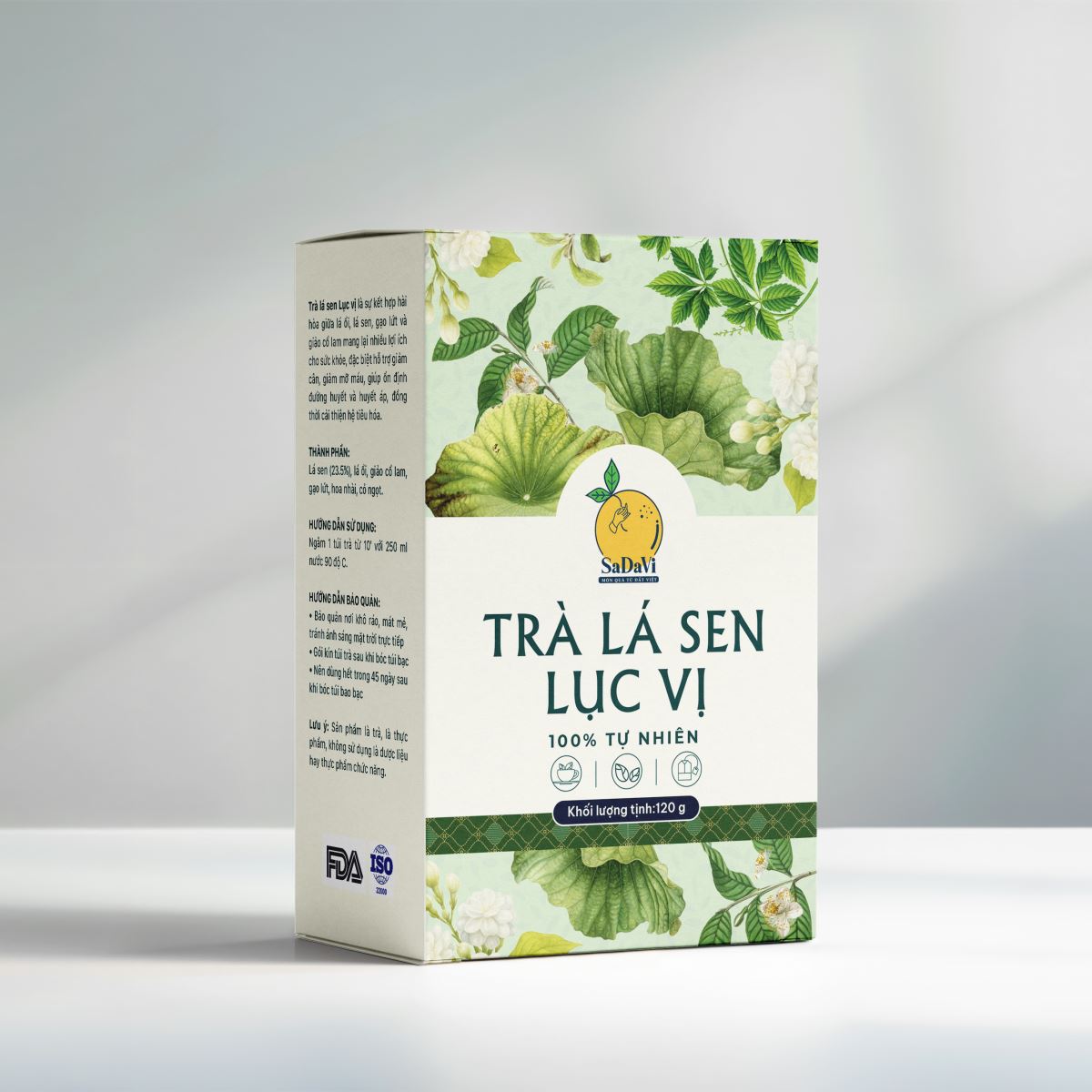 Trà Lá Sen Lục Vị