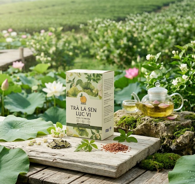 Trà Lá Sen Lục Vị