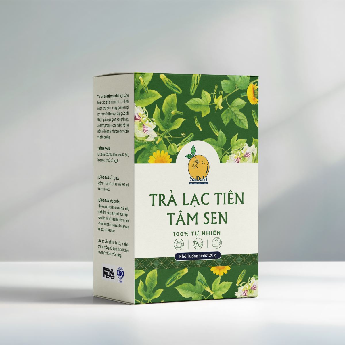 Trà Lạc Tiên Tâm Sen
